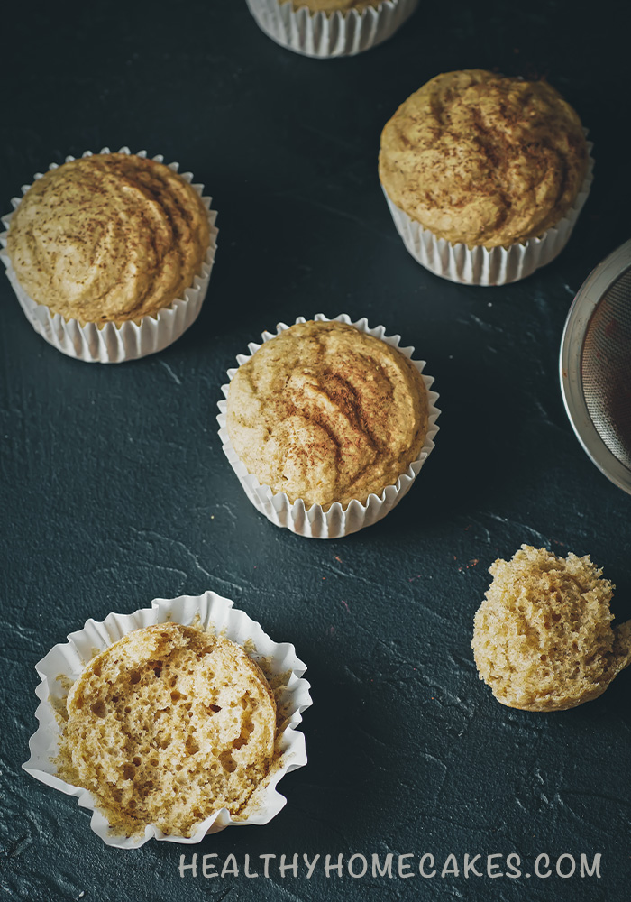 Vegan banana muffins