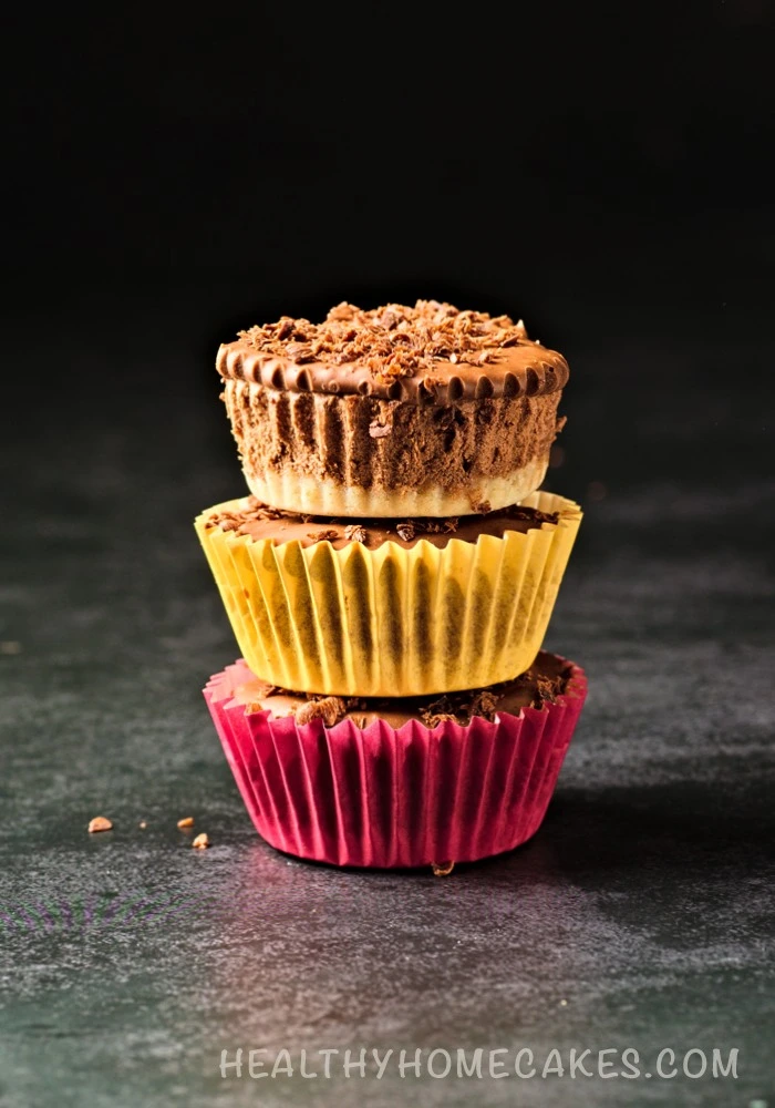 No Bake Chocolate Mousse Cupcakes