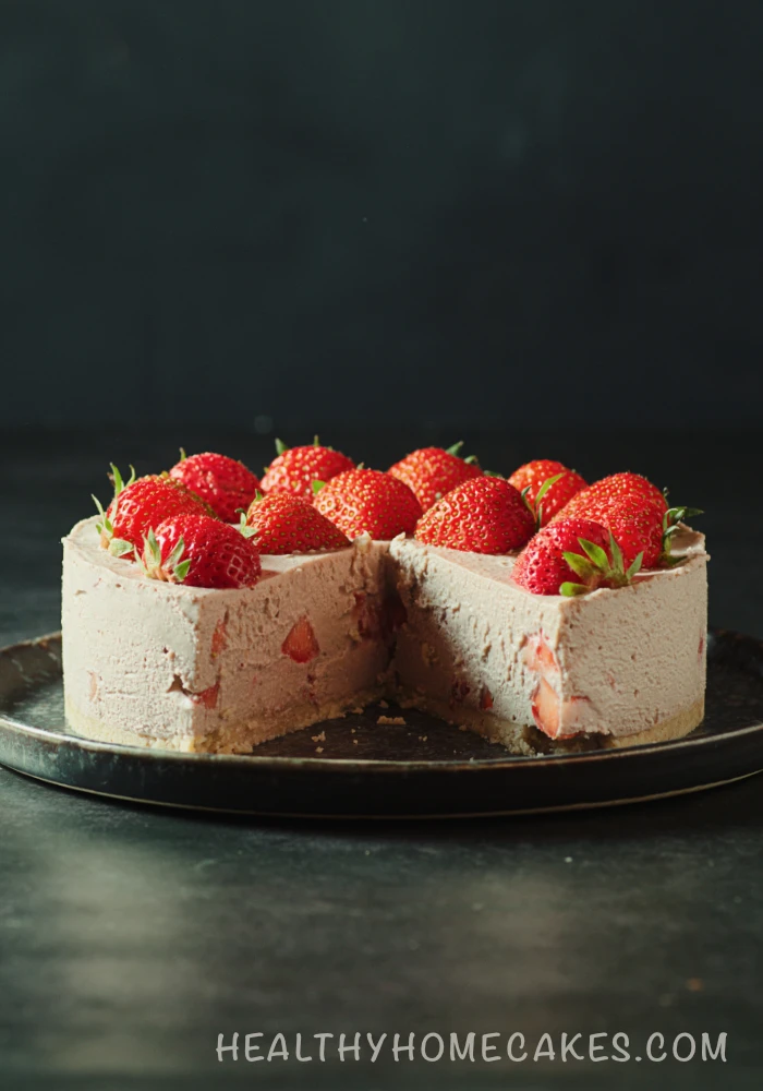 No bake Strawberry Cheesecake