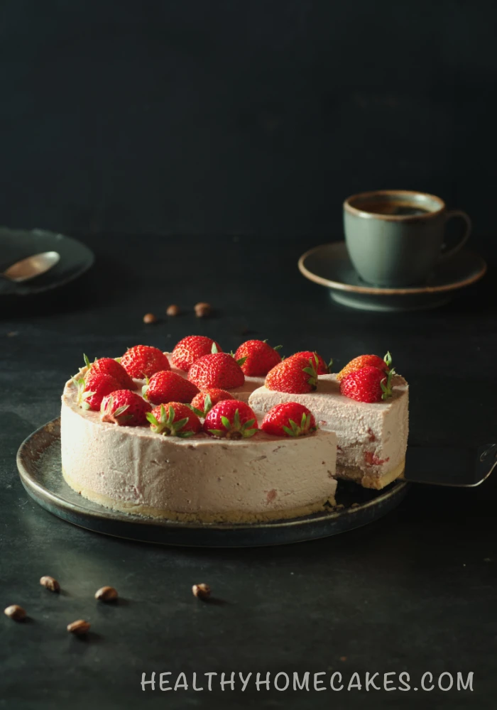 No bake Strawberry Cheesecake