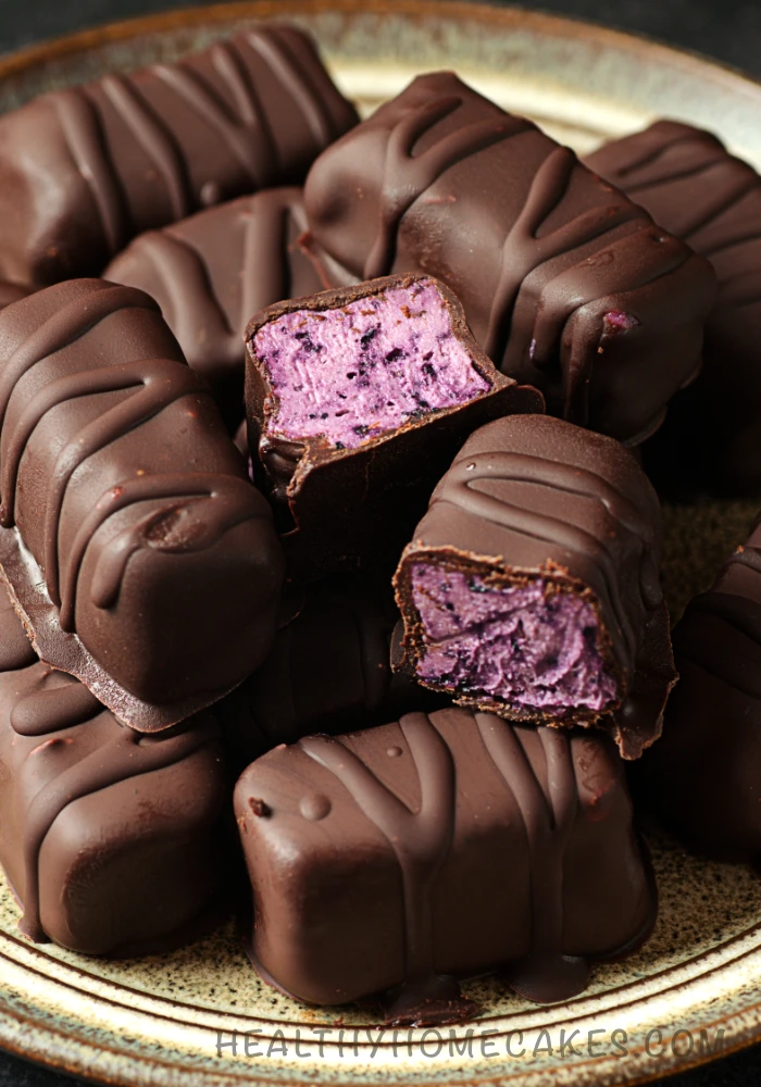 Chocolate Blackcurrant Bars