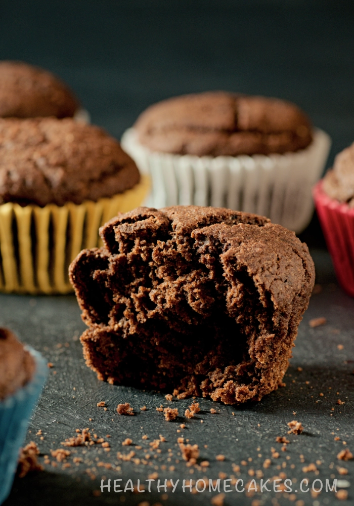 Chocolate Coconut Muffins