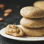 Salted almond cookies
