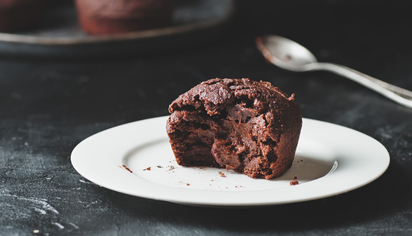 Chocolate muffins (Refined sugar free | Vegan)