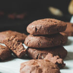 Gluten-Free chocolate almond cookies (Vegan | Refined sugar free)