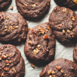 Pecan chocolate brownie cookies (Vegan)