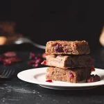 Pecan Dried Cranberry Bars
