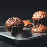 Chocolate Banana Muffins (Vegan, Gluten-Free)