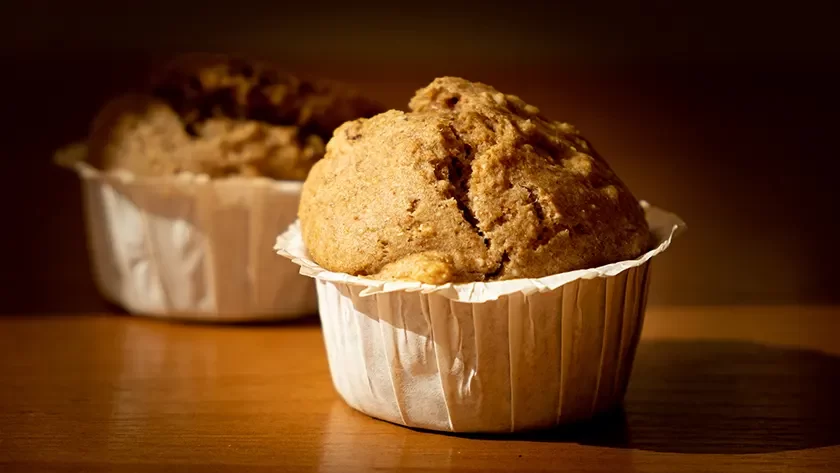 Vegan Vanilla Muffins (Refined sugar free)