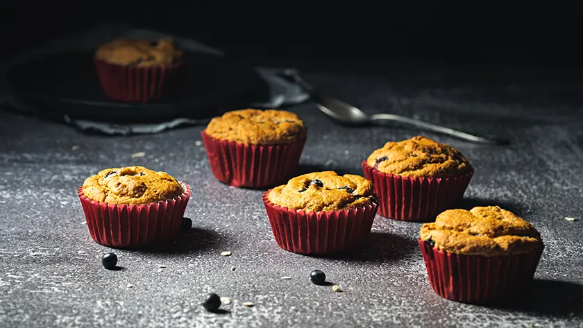 Blueberry Banana Muffins