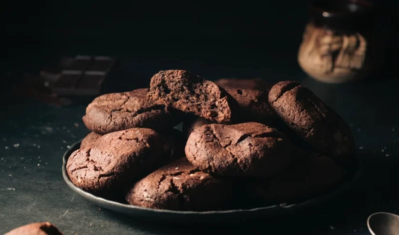 Vegan Chocolate Oatmeal Cookies (Gluten-Free)