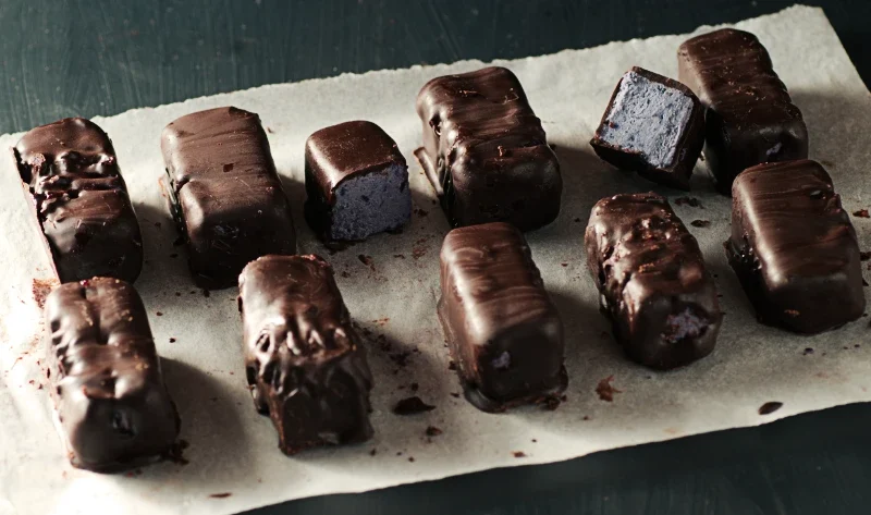 Blueberry Chocolate Bars (Vegan | Gluten-Free)