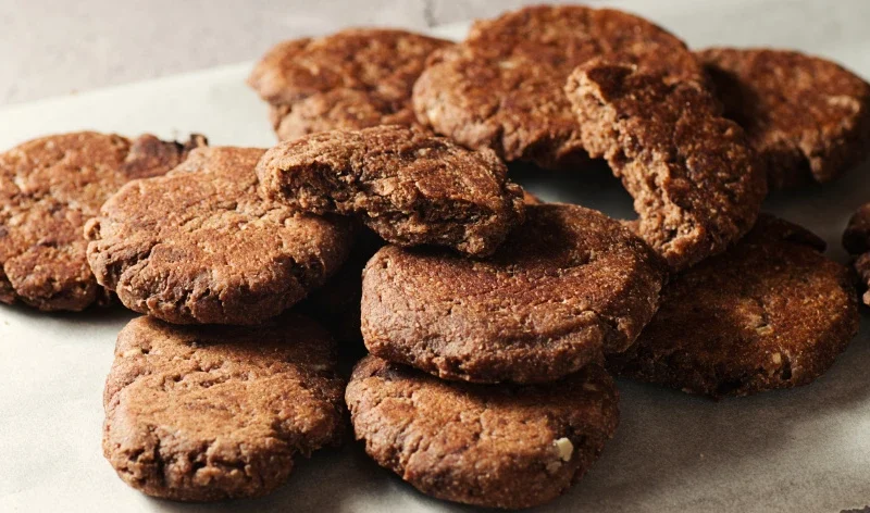 Vegan Chocolate Cookies Without Oven