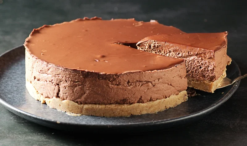 Chocolate Cheesecake Without Oven