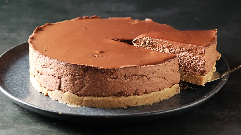 Chocolate Cheesecake Without Oven