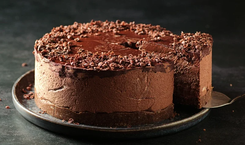 Chocolate Mousse Cake Without Oven