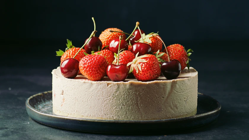 No bake Strawberry Cheesecake