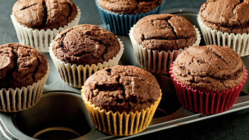 Chocolate Coconut Muffins